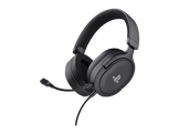 TRUST Casque gamer filaire GXT498 Forta Licence officielle PS5 Éco Matériau Noir Casque gamer Noir