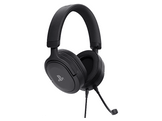 TRUST Casque gamer filaire GXT498 Forta Licence officielle PS5 Éco Matériau Noir Casque gamer Noir