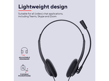 Charger l&#39;image dans la galerie, TRUST Casque micro PC Primo Microphone flexible Noir (21665)
