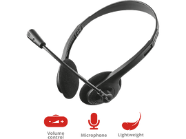 TRUST Casque micro PC Primo (21665)