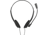 TRUST Casque micro PC Primo Microphone flexible Noir (21665)