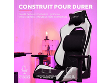 Charger l&#39;image dans la galerie, TRUST Chaise gaming Ruya Blanc (GTX14W)
