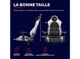 TRUST Chaise gaming Ruya Blanc (GTX14W)
