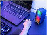 TRUST Haut-parleurs PC GXT 611 Wezz Pulsation Éclairage RGB Noir (24587)