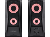 TRUST Haut-parleurs PC GXT606B Javv éclairage RGB Noir (25108)