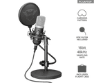 TRUST Microphone USB Studio GXT252 Emita Noir (21753)