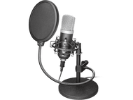 TRUST Microphone USB Studio GXT252 Emita Noir (21753)