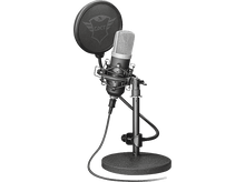 Charger l&#39;image dans la galerie, TRUST Microphone USB Studio GXT252 Emita Noir (21753)
