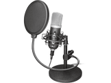 TRUST Microphone USB Studio GXT252 Emita Noir (21753)