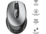 TRUST Souris sans fil Zaya Noir (23809)