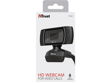 Charger l&#39;image dans la galerie, TRUST Webcam Trino HD 720p Noir (18679)
