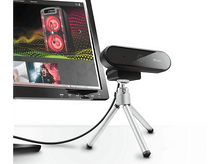 Charger l&#39;image dans la galerie, TRUST Webcam Tyro Full HD 1080 p Noir (23637) Webcam
