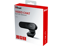 Charger l&#39;image dans la galerie, TRUST Webcam Tyro Full HD 1080 p Noir (23637) Webcam
