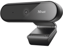 Charger l&#39;image dans la galerie, TRUST Webcam Tyro Full HD 1080 p Noir (23637) Webcam
