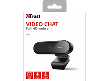 Charger l&#39;image dans la galerie, TRUST Webcam Tyro Full HD 1080 p Noir (23637) Webcam
