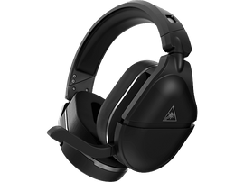 Casque de jeu Turtle Beach noir avec microphone.