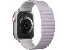 Charger l&#39;image dans la galerie, UNIQ Bracelet Apple Watch 42/44/45/49 mm Revix Magnetique Mauve (UNIQ-45MM-REVLILWHT)
