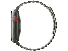 Charger l&#39;image dans la galerie, UNIQ Bracelet Apple Watch 42/44/45/49 mm Revix Premium Magnetique Beige (UNIQ-45MM-REVPSORGKAK) Bracelet pour smartwatch Khaki / Saffran
