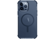 Charger l&#39;image dans la galerie, Coque de téléphone bleue avec un anneau magnétique et un téléphone à l&#39;intérieur.
