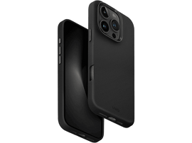 iPhone noir et étui noir. L