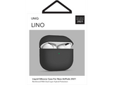 UNIQ Étui Lino pour boîtier AirPods 2021 Grey (108717)