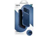 UNIQ iPhone 17 Pro Case Clario MagSafe Blue Étui de téléphone pour Apple iPhone 17 Pro Bleu