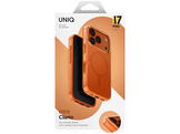 UNIQ iPhone 17 Pro Case Clario MagSafe Orange Étui de téléphone pour Apple iPhone 17 Pro Orange
