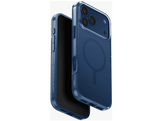 UNIQ iPhone 17 Pro MAX Case Clario MagSafe Blue Étui de téléphone pour Apple iPhone 17 Pro Max Bleu