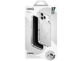 UNIQ iPhone 17 Pro MAX Case Clario MagSafe Clear Étui de téléphone pour Apple iPhone 17 Pro Max Transparent