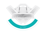 DUUX Ventilateur sur pied Whisper Fan 3 Blanc