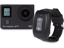 Charger l&#39;image dans la galerie, VIZU Actioncam X8S + Montre télécommande Caméra sport Noir
