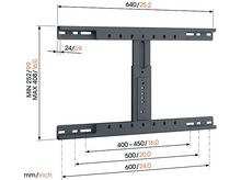 Charger l&#39;image dans la galerie, VOGELS Adaptateur pour ossature TVA 6950 Stud Adapter (TVA 6950)
