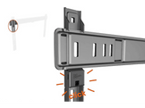 VOGELS Support mural Fixe 32" - 77" (TVM 5405)