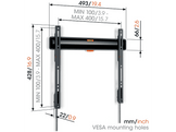 VOGELS Support mural Fixed 32" - 77" (TVM 3405)