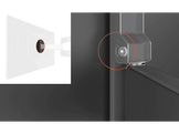 VOGELS Support mural Orientable 32"-65" Noir (TVM 5445) Support mural Noir