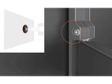 VOGELS Support mural Orientable 40"-77" Noir (TVM 5645)