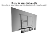 VOGELS Support pour barre de son (SOUND 3550)