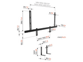 VOGELS Support pour barre de son (SOUND 3550)