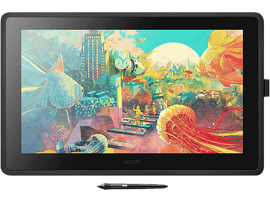 Tablette graphique avec de l