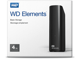 WESTERN DIGITAL Disque dur externe Elements Desktop 6 TB Noir (WDBWLG0060HBK-EESN) 6 TB Disque dur externe