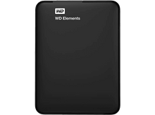 Charger l&#39;image dans la galerie, WESTERN DIGITAL Disque dur externe Elements Portable 1 TB Noir (WDBUZG0010BBK-WESN)
