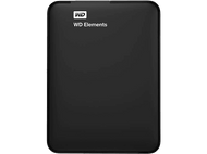 WESTERN DIGITAL Disque dur externe Elements Portable 1 TB Noir (WDBUZG0010BBK-WESN)