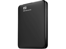 Charger l&#39;image dans la galerie, WESTERN DIGITAL Disque dur externe Elements Portable 1 TB Noir (WDBUZG0010BBK-WESN)
