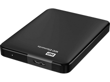 Charger l&#39;image dans la galerie, WESTERN DIGITAL Disque dur externe Elements Portable 1 TB Noir (WDBUZG0010BBK-WESN)
