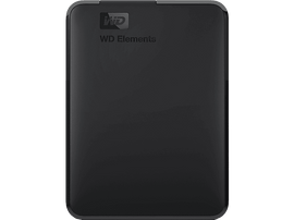 WESTERN DIGITAL Disque dur externe Elements Portable 2 TB Noir (WDBU6Y0020BBK-WESN)