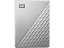 Charger l&#39;image dans la galerie, WESTERN DIGITAL Disque dur externe My Passport Ultra 1TB Silver (WDBC3C0010BSL-WESN)
