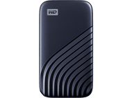 WESTERN DIGITAL Disque dur externe portable Drive My Passport 500 GB SSD Midnight Blue
