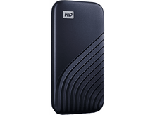 Charger l&#39;image dans la galerie, WESTERN DIGITAL Disque dur externe portable Drive My Passport 500 GB SSD Midnight Blue

