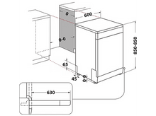 Charger l&#39;image dans la galerie, WHIRLPOOL Lave-vaisselle pose libre MaxiSpace C (W7F HS41 X)
