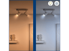 Charger l&#39;image dans la galerie, WIZ Ampoule LED intelligente Spot GU10 50W Lumière blanche et colorée (929003772322)
